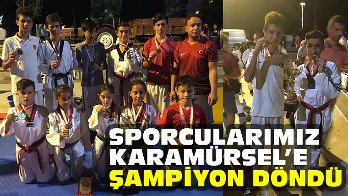 Karamürsel Taekwondo Şampiyonluklarla Dönüyor