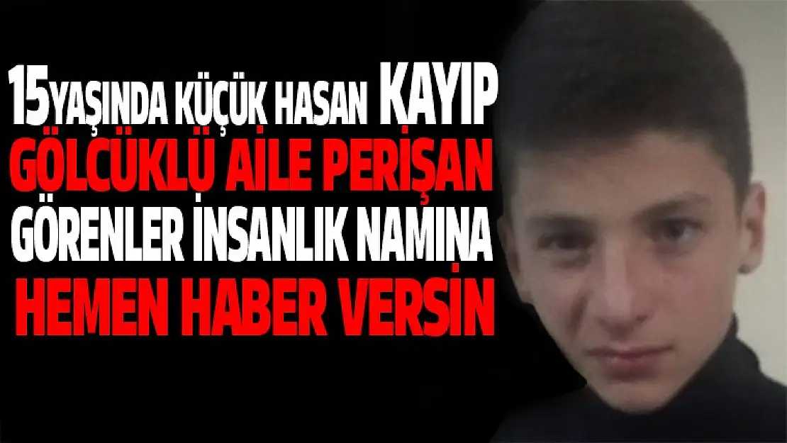 Gölcük'lü 15 yaşındaki Hasan Efe her yerde aranıyor