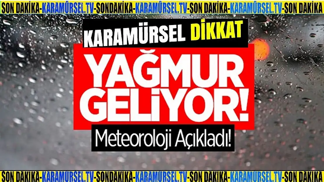 Meteoroloji'den uyarı geldi