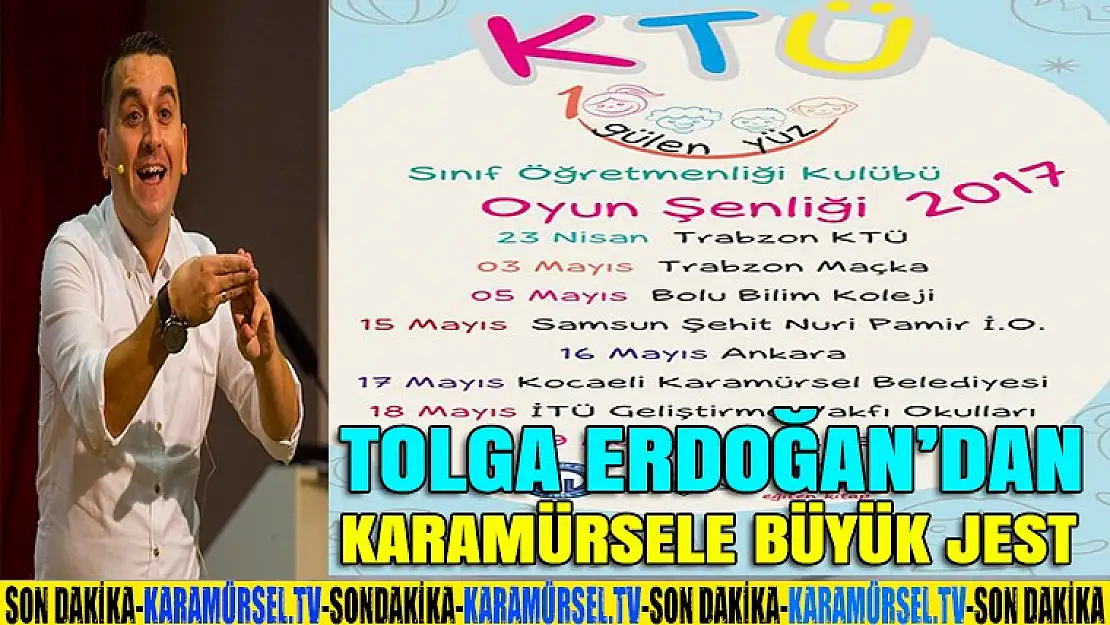 Tolga Erdoğan'dan Karamürsele büyük jest