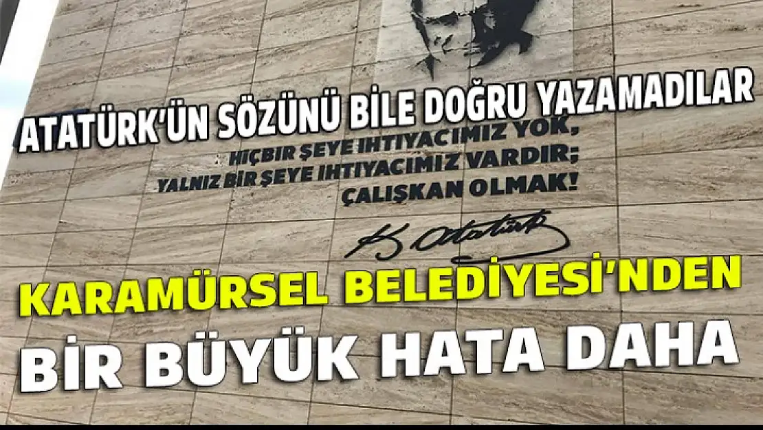 Karamürsel Belediyesi umursamazlığın dibine vurdu