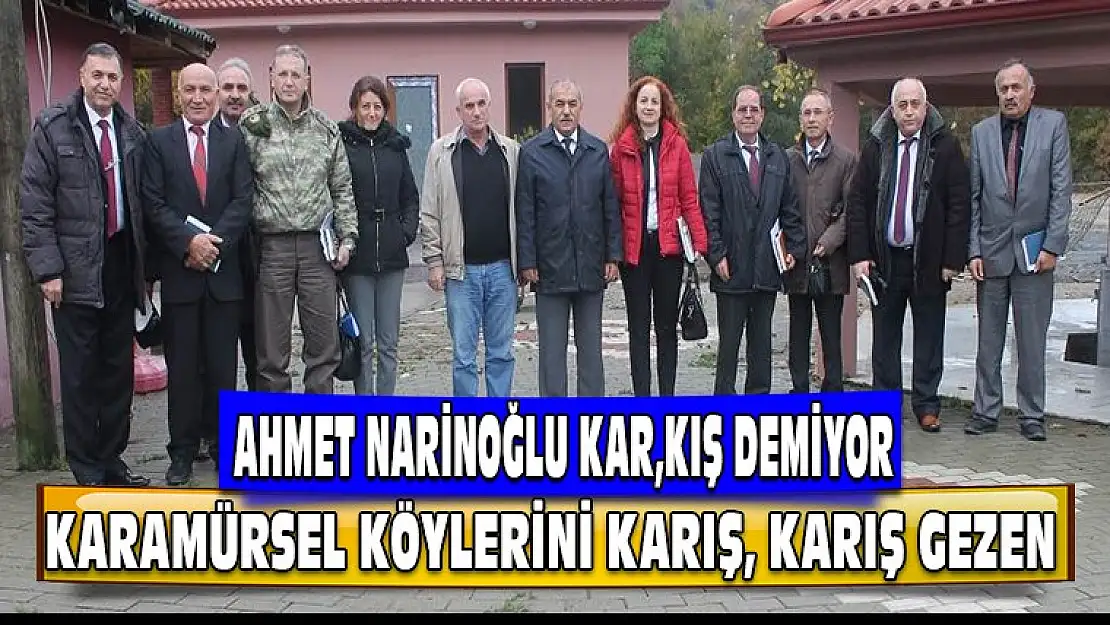 Karamürsel'de Devlet iş başında