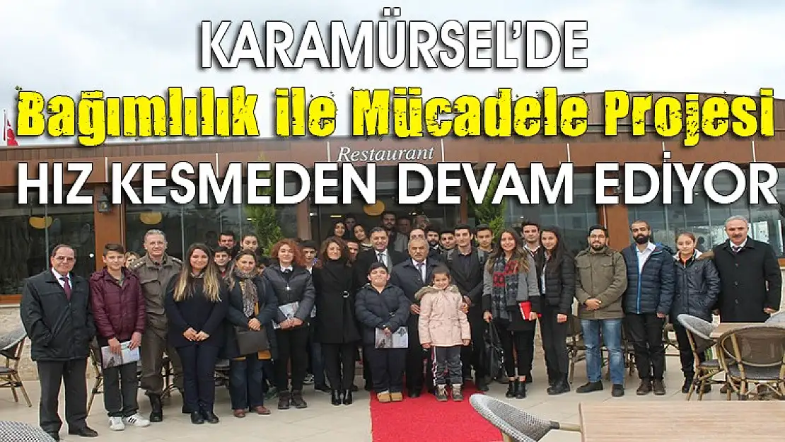 Karamürsel'de bağımlılık ile mücadele, hız kesmeden devam ediyor