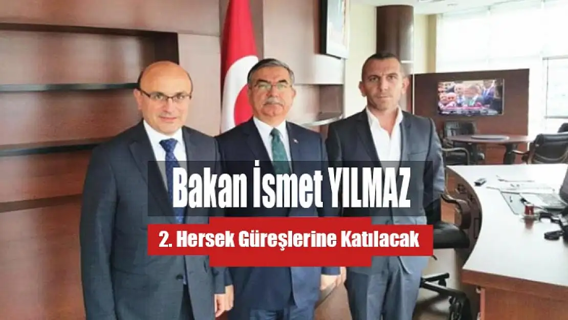 Milli Savunma Bakanı Yılmaz Hersek Güreşlerine Katılacak