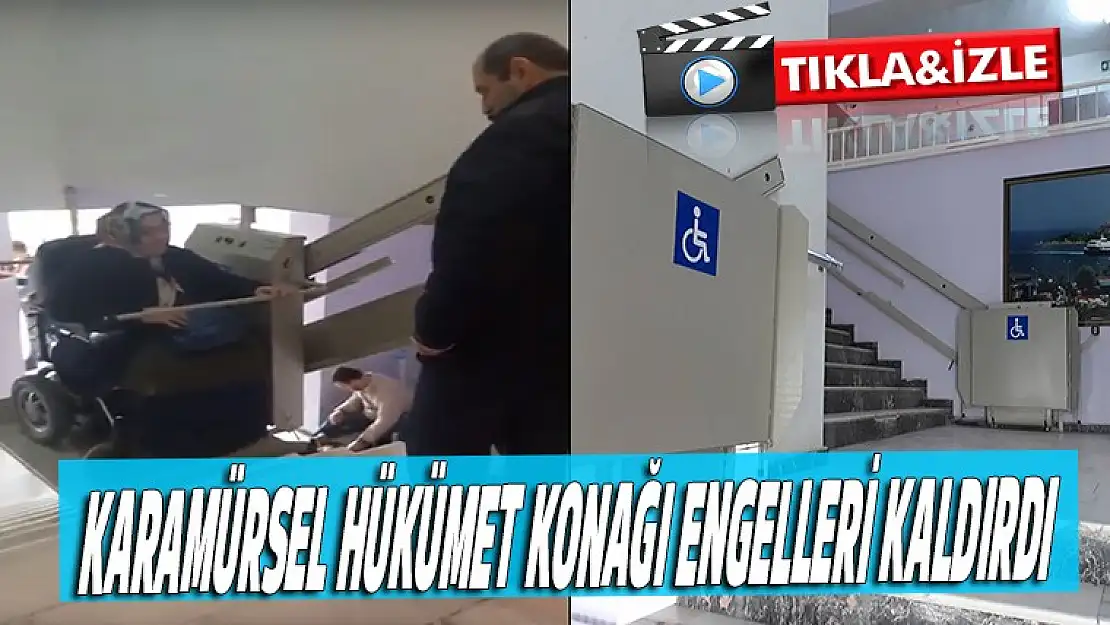 Karamürsel Kayamakamı Narinoğlu, engelleri kaldırdı