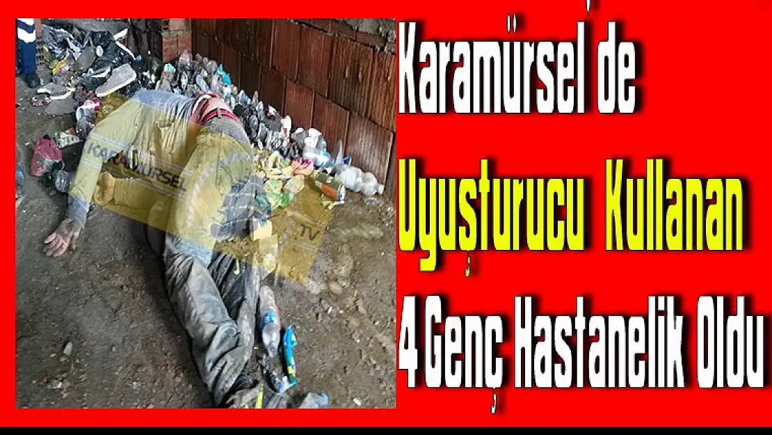 Karamürsel'de Uyuşturucu Kullanan 4 Genç Hastanelik Oldu