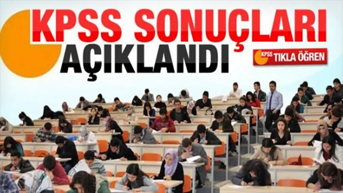 ÖSYM KPSS ortaöğretim sınav sonuçları açıklandı