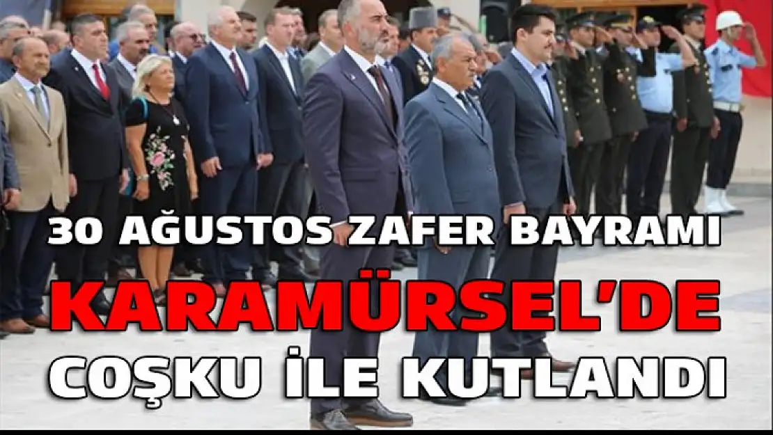 Karamürsel'de 30 Ağustos coşku ile kutlandı