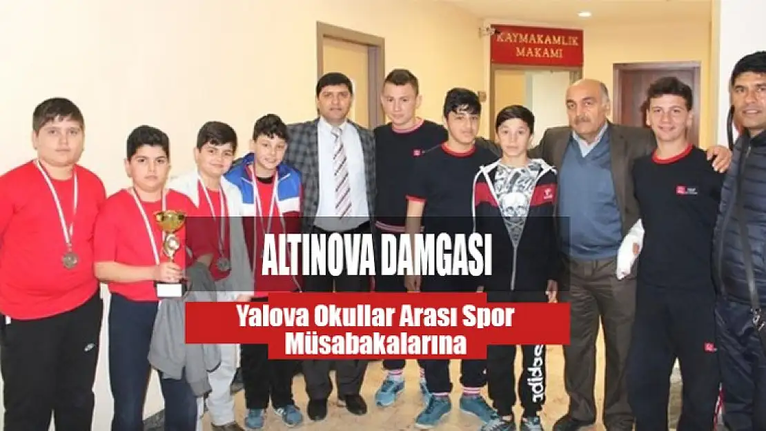 Yalova Okullar Arası Spor Müsabakalarına Altınova Damgası