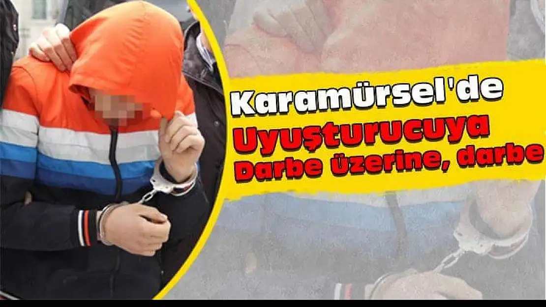 Uyuşturucu satıcılarına bir darbe daha