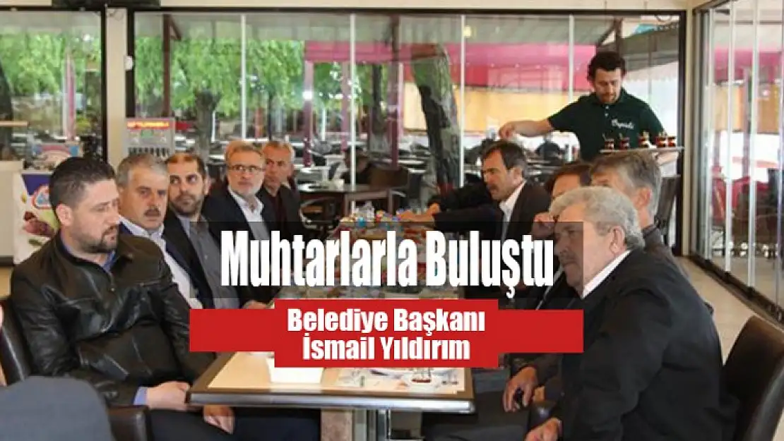 Muhtarlar, Başkanla Buluştu