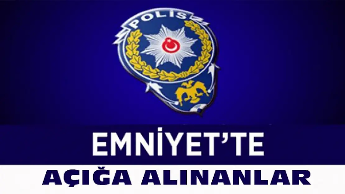 Kocaeli Emniyetin'de Açığa Alınanların İsim Listesi