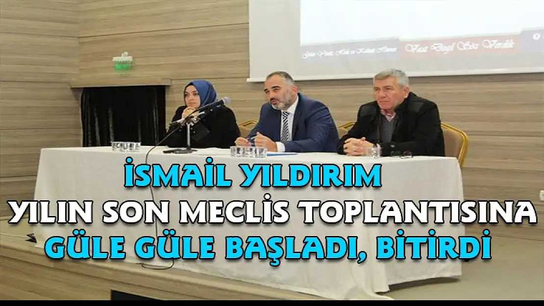 2016 Yılının Son meclis toplantısı yaıldı