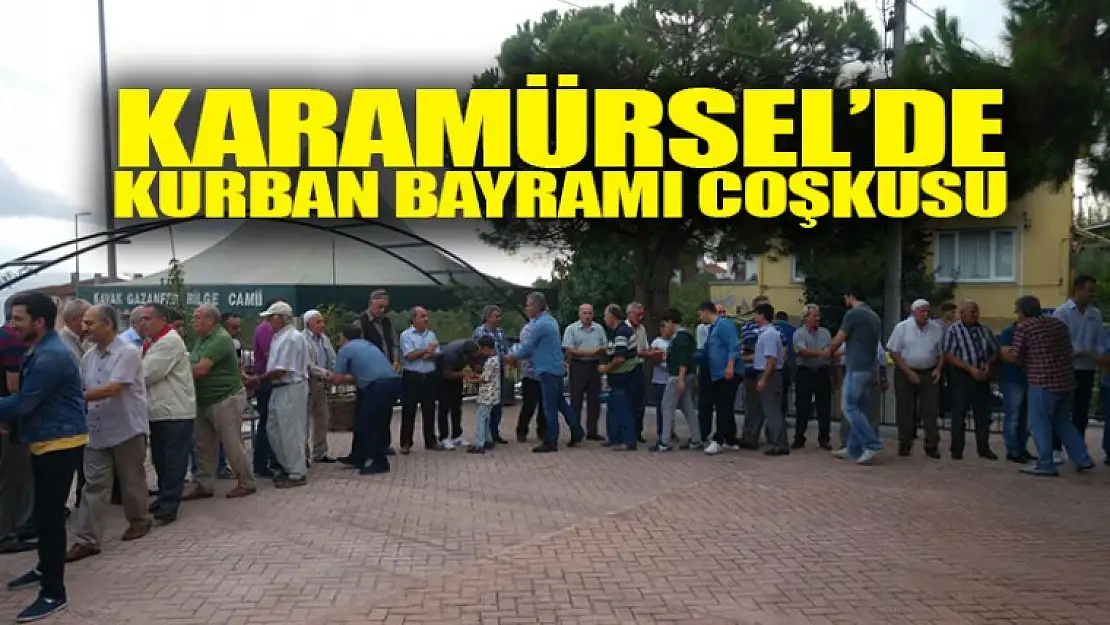 Karamürsel'de Kurban Bayramı Coşkuyla Başladı