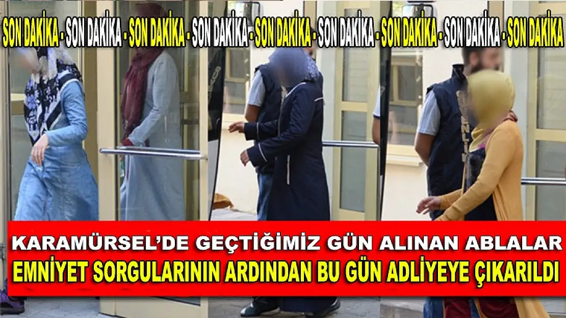 Ablalar Karamürsel Adliyesinde