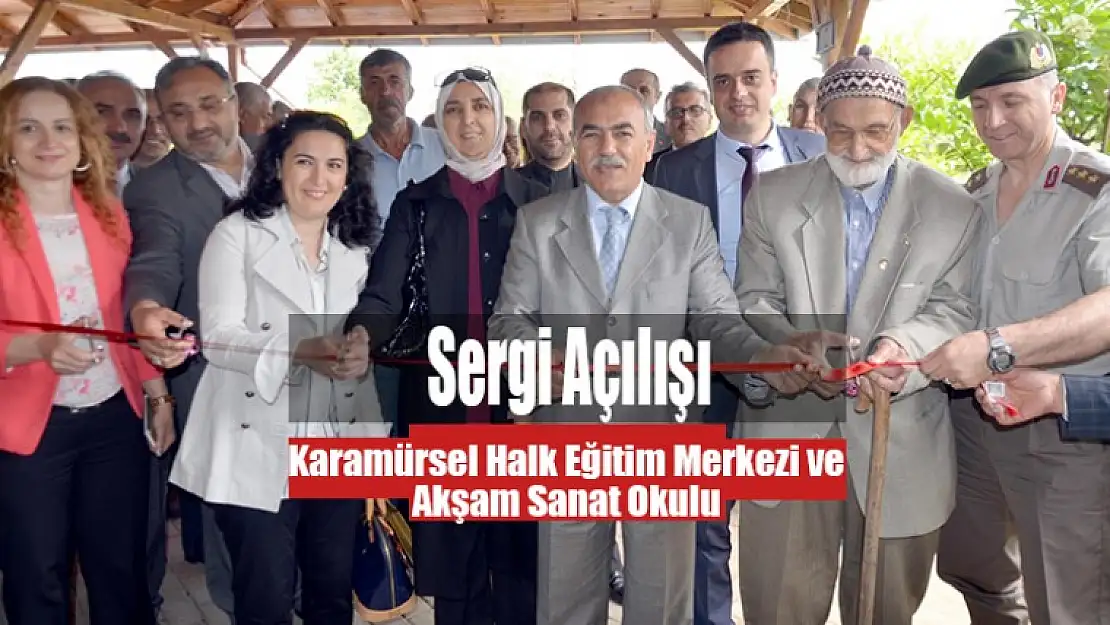 Karamürsel'de El Sanatları Sergisi Açıldı