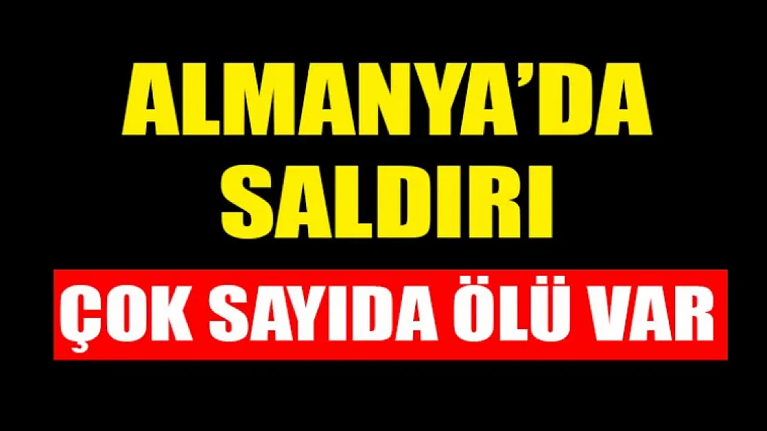 Münih'te silahlı saldırı: Çok sayıda ölü var