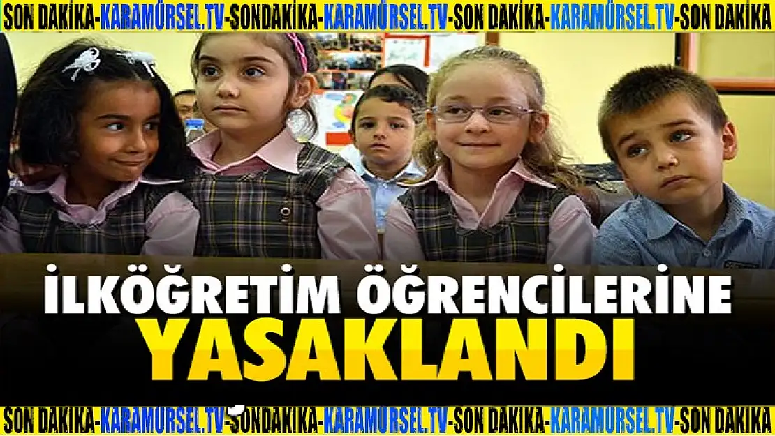 İlkokul ve ortaokul öğrencilerine etüt yasağı!