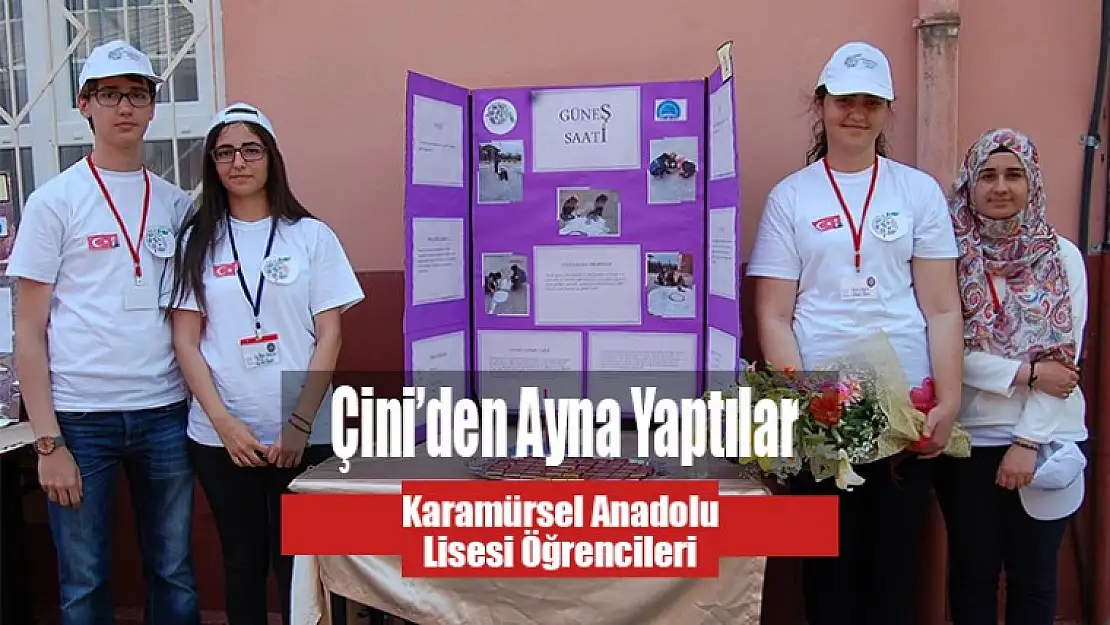 Karamürsel Anadolu Lisesi Öğrencileri TÜBİTAK Projesi