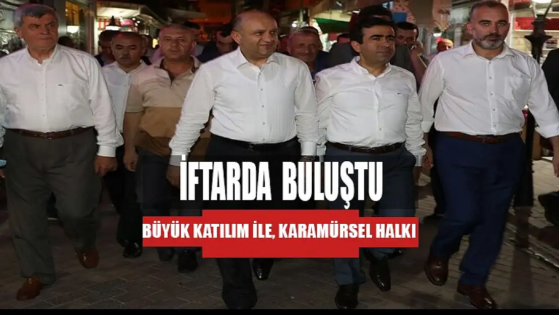 Karamürsel halkı İftarda buluştu