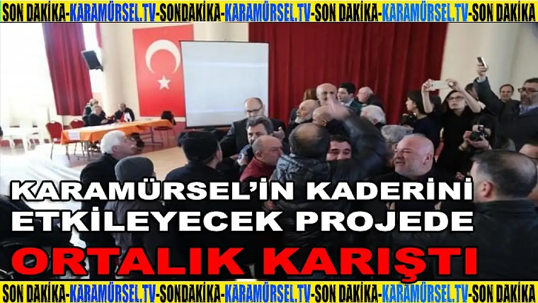 Karamürsel'in geleceğini etkileyecek projede ortalık karıştı