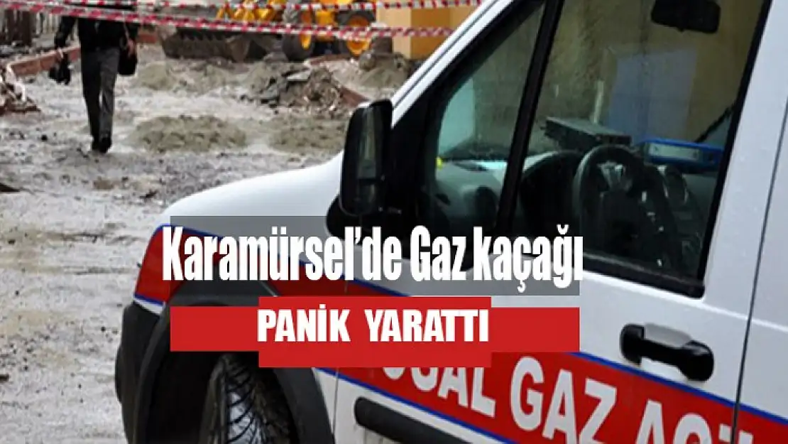 Karamürsel'de Gaz kaçağı PANİK yarattı