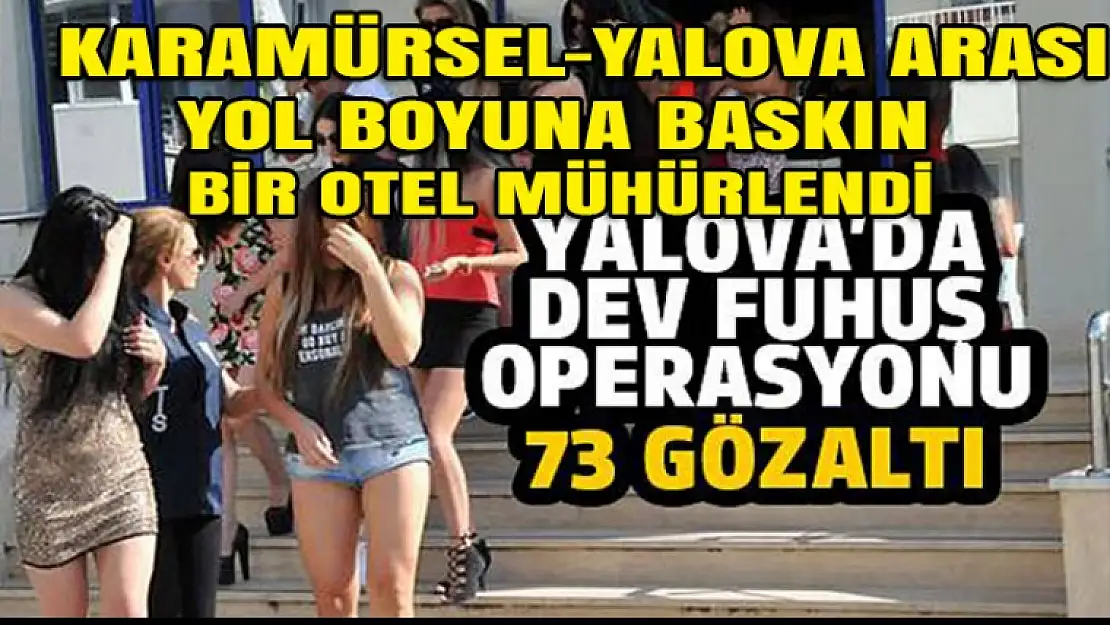 Karamürsel-Yalova arasında gece kulüplerine baskın 1 Tanesi mühürlendi