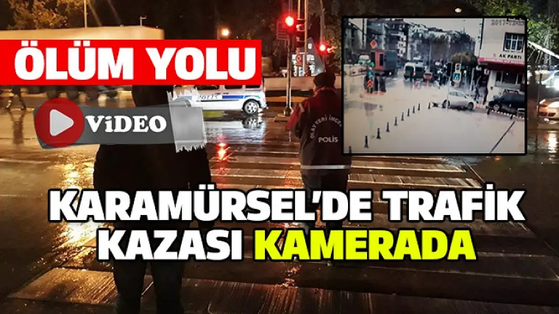 Karamürsel'de Trafik kazası, 1 ölü 'VİDEO HABER'