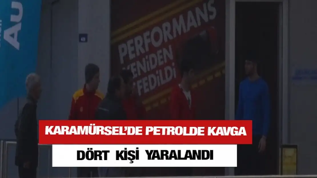 Petrolde kan gövdeyi götürdü 4 yaralı