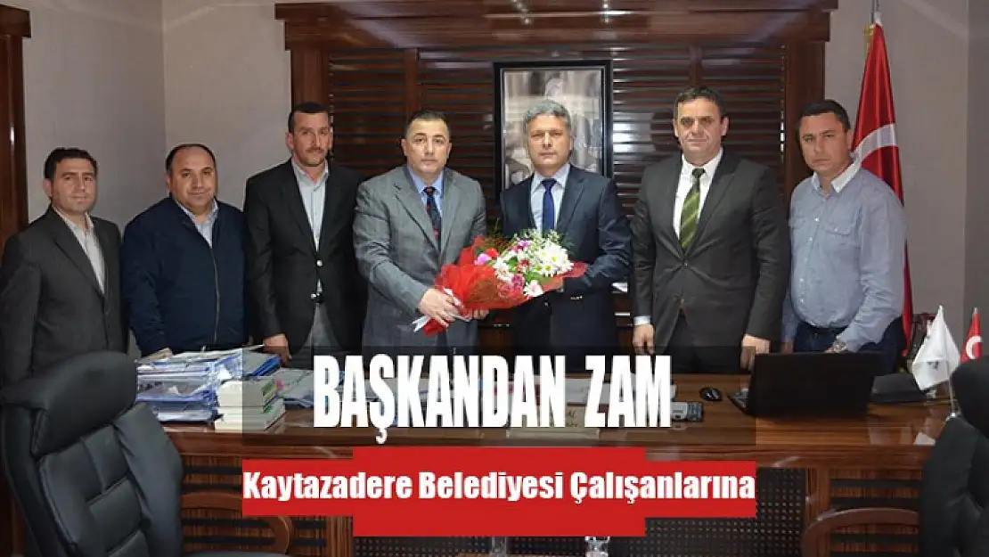 Ali Kangal'dan Belediye Çalışanlarına Zam