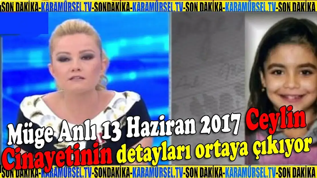 Ceylin cinayetinin detayları ortaya çıkıyor 