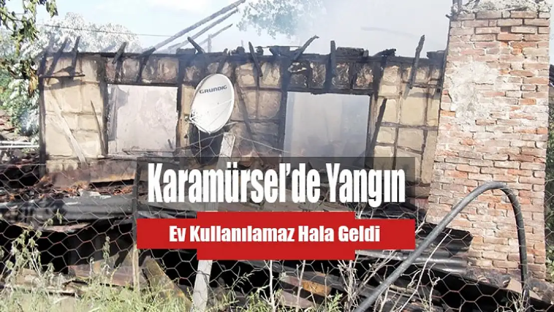 Karamürsel'de Yangın