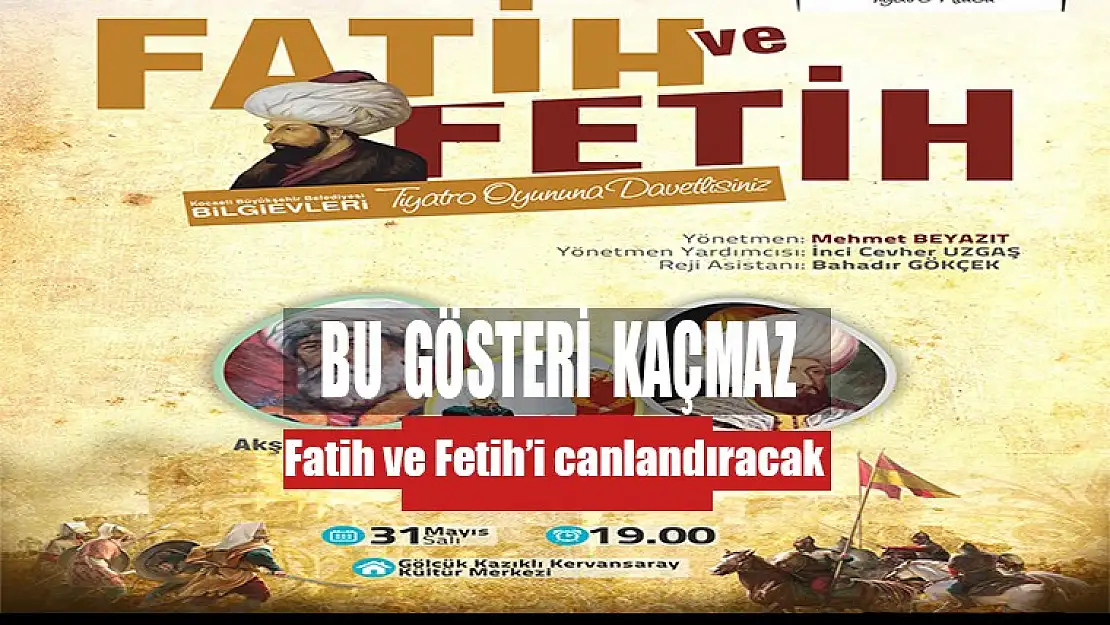 Bu gösteri 'KAÇMAZ'