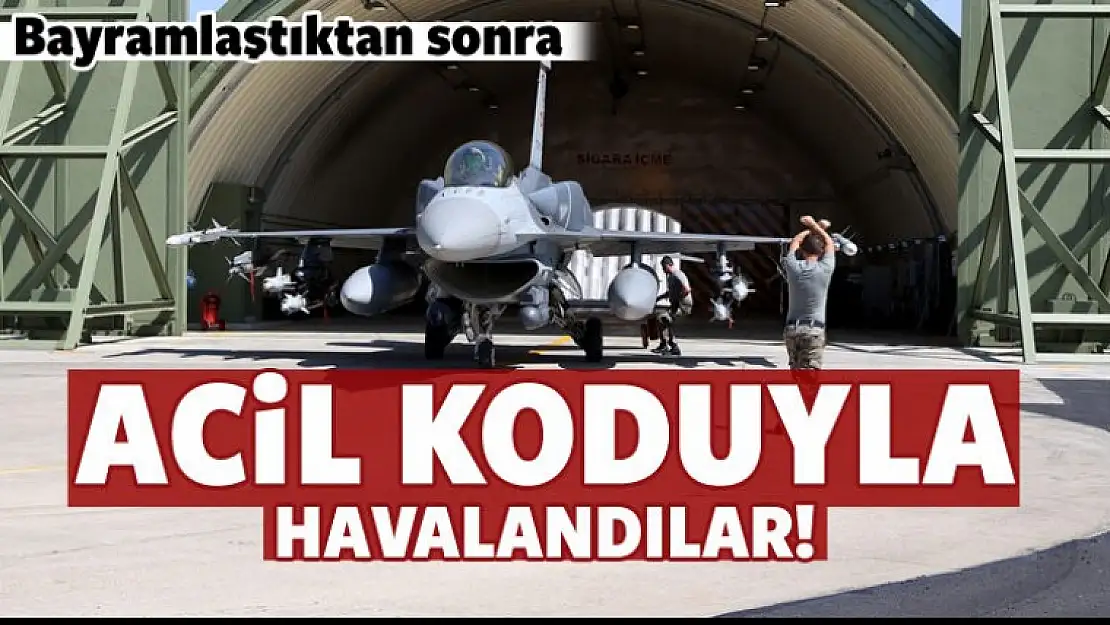 Acil Koduyla Havalandılar