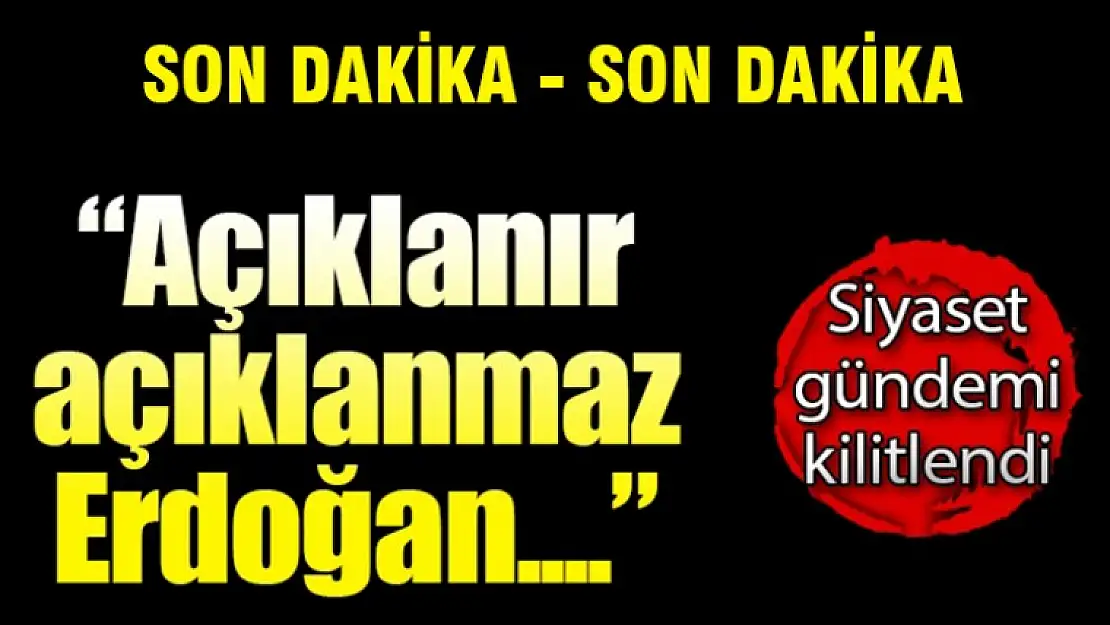 Erdoğan harekete geçecek! Açıklanır açıklamaz...