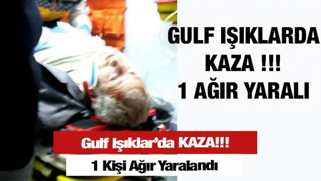 İki Araç Kafa Kafaya Çarpıştı 1 Kişi Ağır YARALI