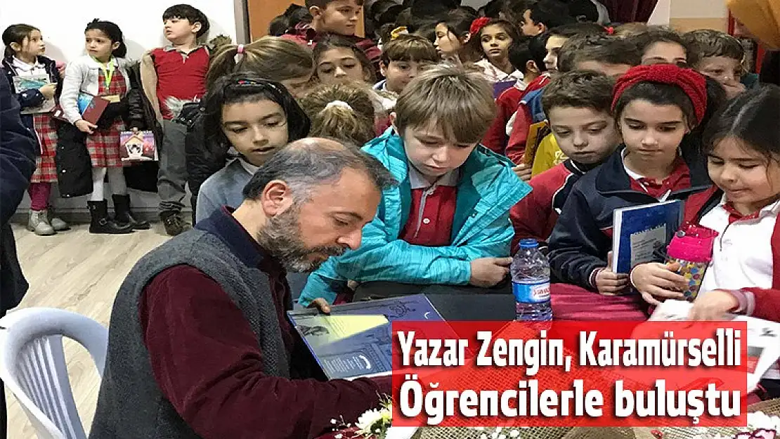 Yazar Zengin, Karamürsel'de öğrencilerle buluştu