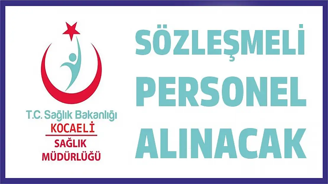 SÖZLEŞMELİ PERSONEL ALINACAK