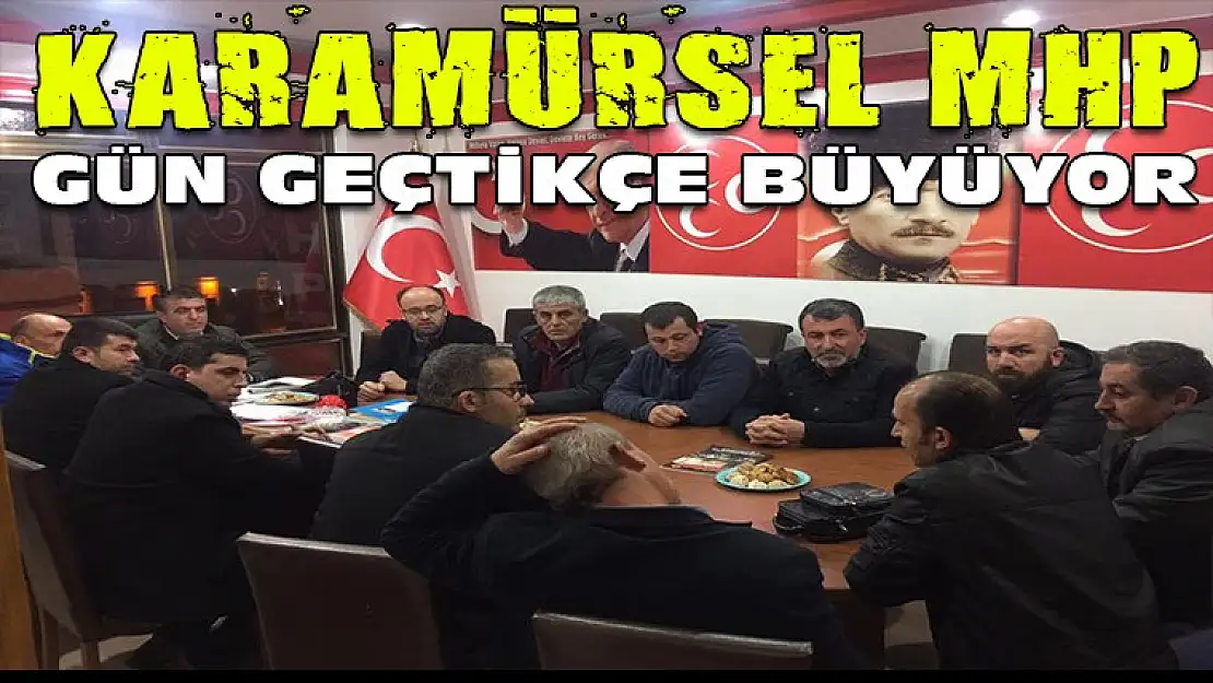 Karamürsel MHP Gün geçtikçe büyüyor