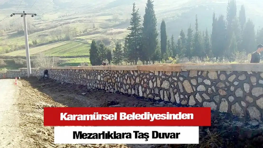 Mezarlıklara Taş Duvar