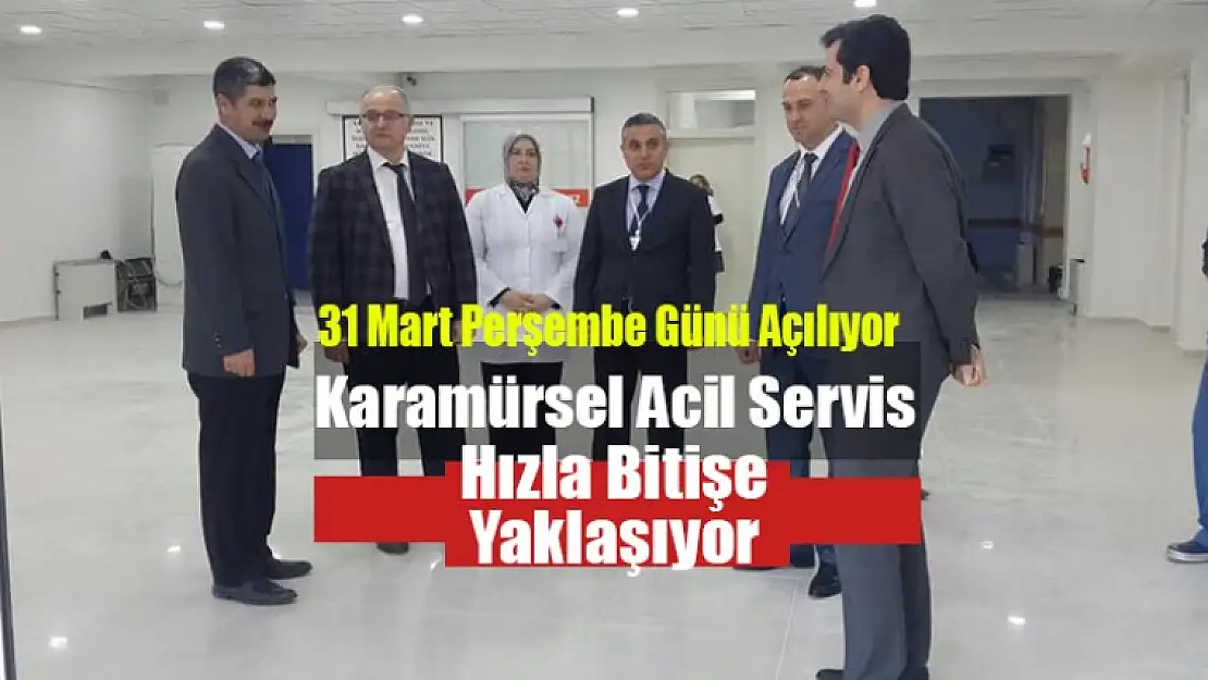 Karamürsel Acil Servis Hızla Bitişe Yaklaşıyor