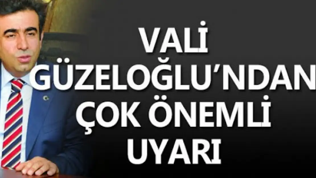 Vali Güzeloğlu son noktayı koydu