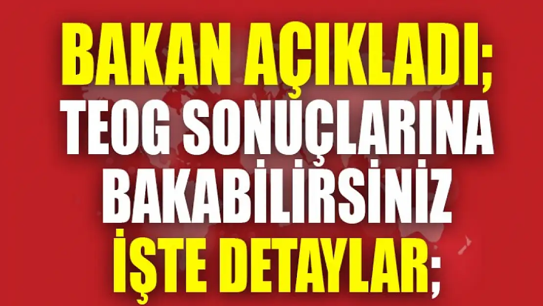 TEOG Sınav Sonuçları