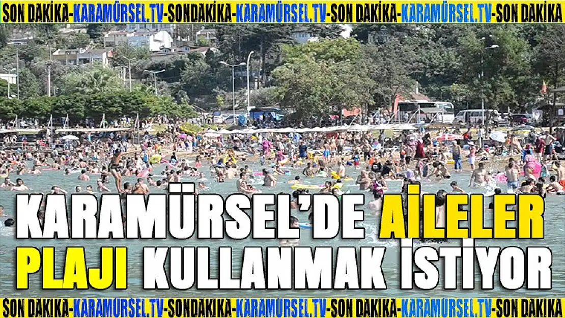 Aileler Altınkemer Halk Plajını kullanmak istiyor