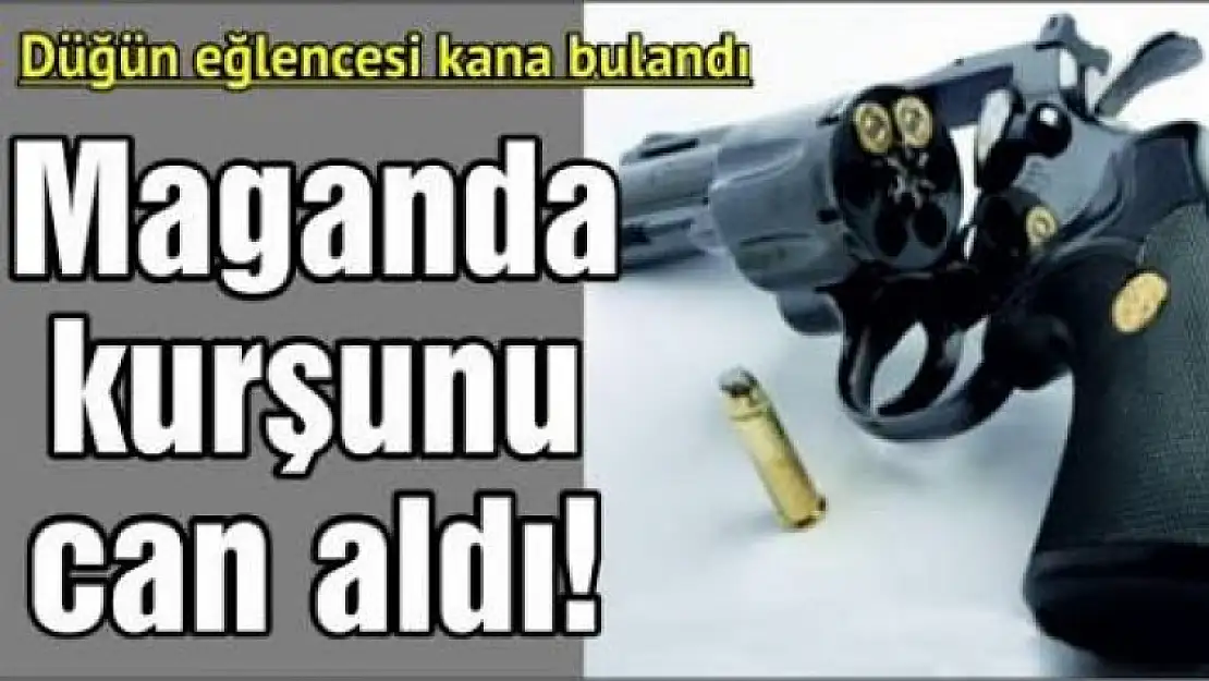 Maganda kurşunu gencecik çocuğu öldürdü