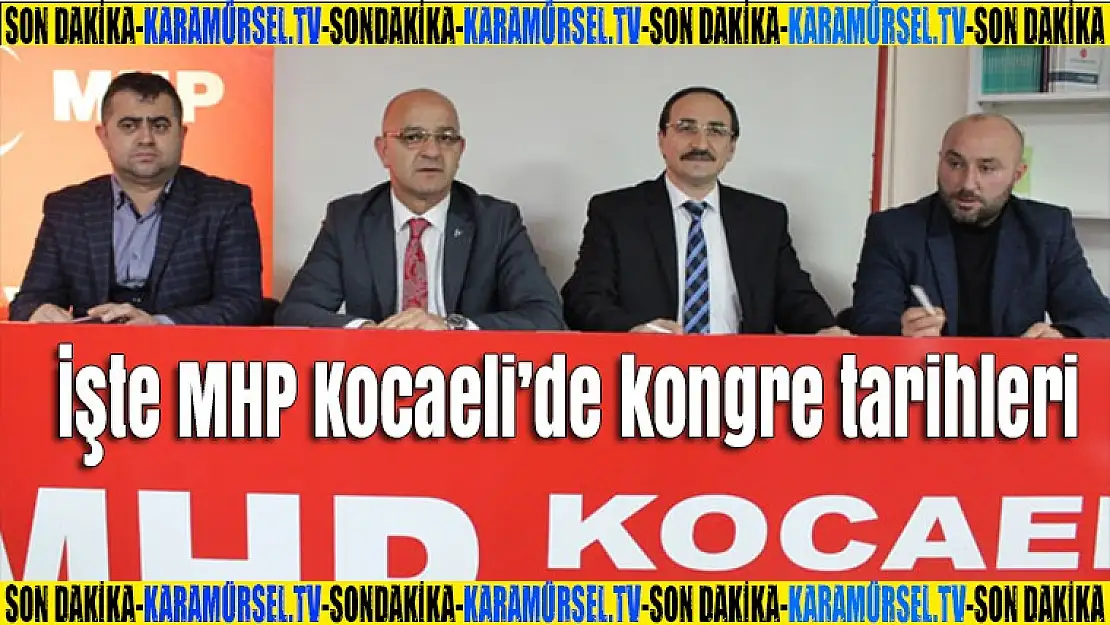 MHP Kocaeli'de kongre tarihlerini belirledi