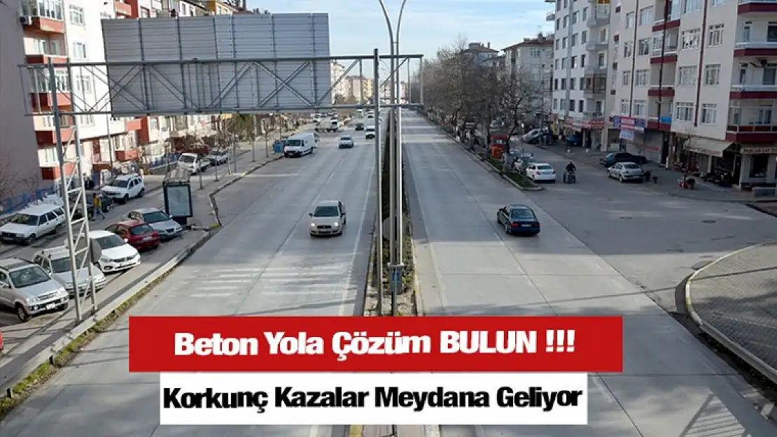 Beton Yola Çözüm Bulun!