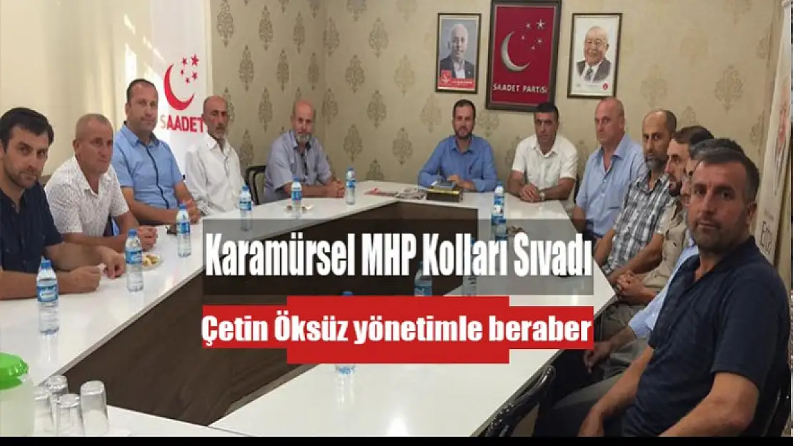 Karamürsel MHP Kolları sıvadı