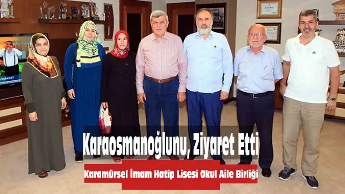 Karamürsel'den, İbrahim Karaosmaoğlu'na Ziyaret