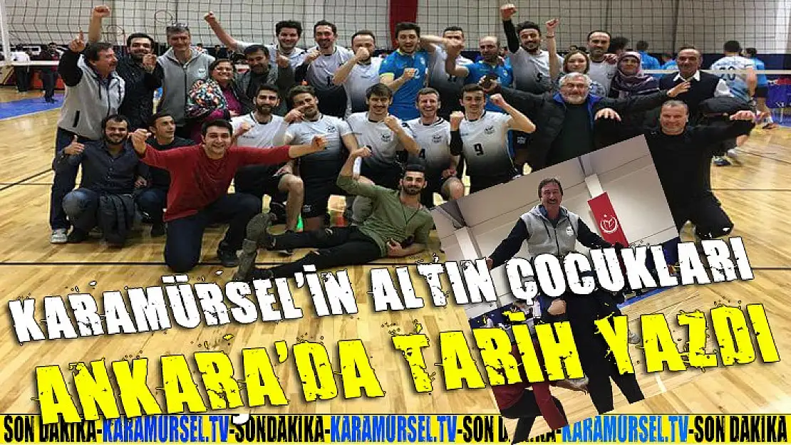 Karamürsel'in altın çocukları Ankara'da tarih yazdı